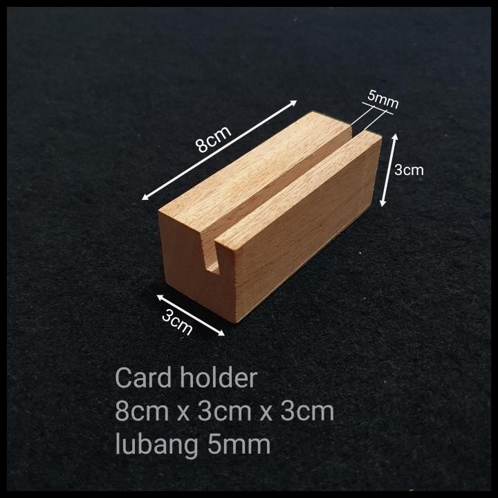 

BEST DEAL DUDUKAN ACRYLIC NOMER 8CM X 3CM LUBANG 5MM MEJA CARD PHOTO HOLDER !!!!