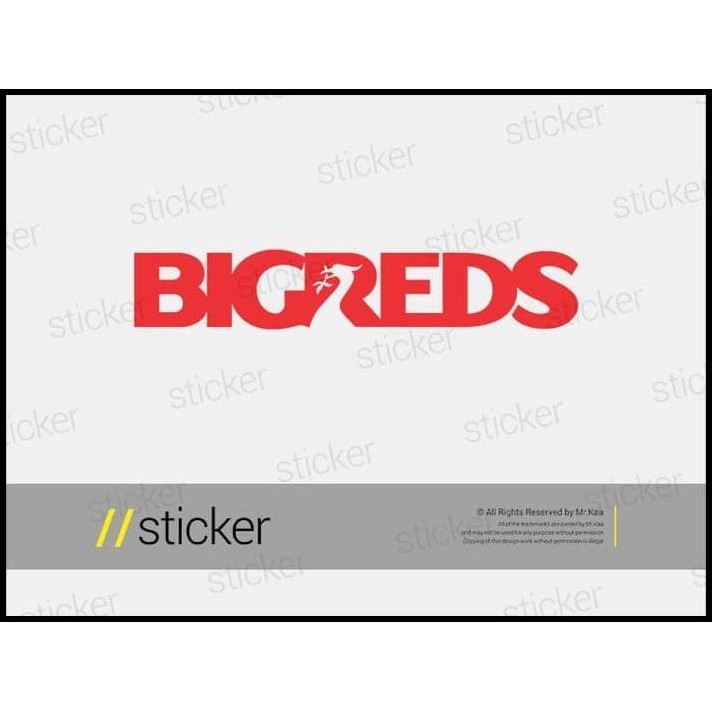 

TERBARU BIGREDS INDONESIA - STICKER !