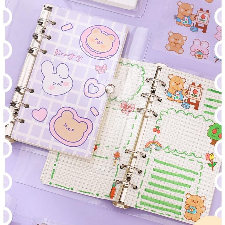 

[Khusus Batam] Buku Diary Stiker Anak, Cute Sticker Memo Book, Buku Catatan Kecil [G]