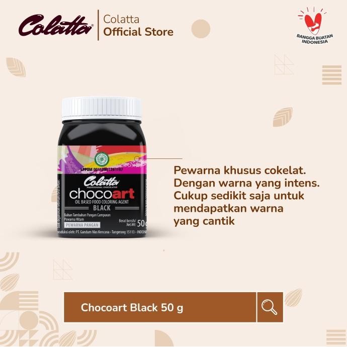 

Bundling Colatta Chocoart Halloween Black -Pewarna Makanan 50g - Isi 2 KGS