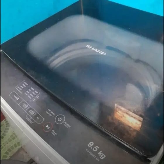 MESIN CUCI 1 TABUNG SHARP 9.5KG 9 5KG