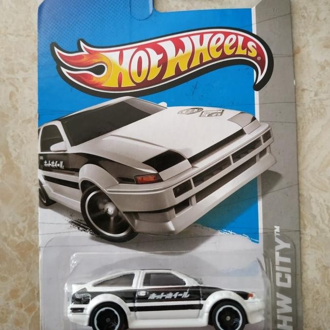 Hotwheels AE-86 Toyota Initial-D Rare Collectible Keren