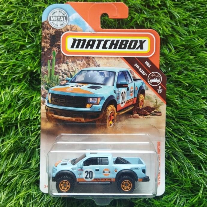 matchbox ford raptor gulf