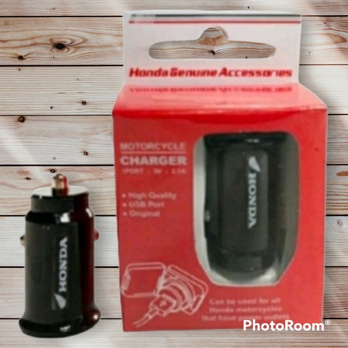 USB CHARGER HP MOTOR HONDA ORIGINAL PCX ADV BEAT 2020 2022 SCOOPYGENIO