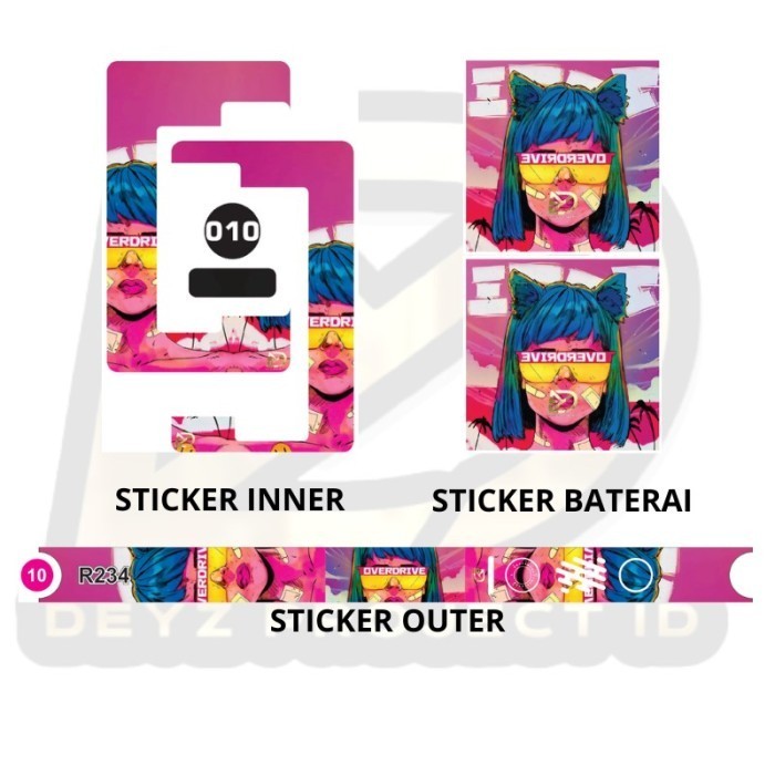 STIKER CUTTING BODY PROTECT FOR R233 / SKIN R233 FULL BODY