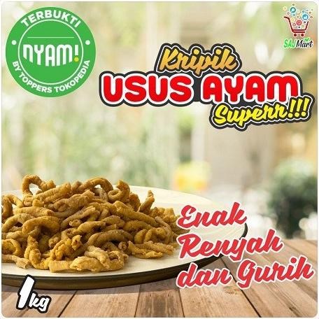 

Kripik Usus Ayam 1kg Super CS
