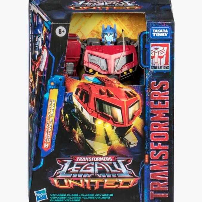 Transformers Legacy United Voyager Animated Universe Optimus Prime
