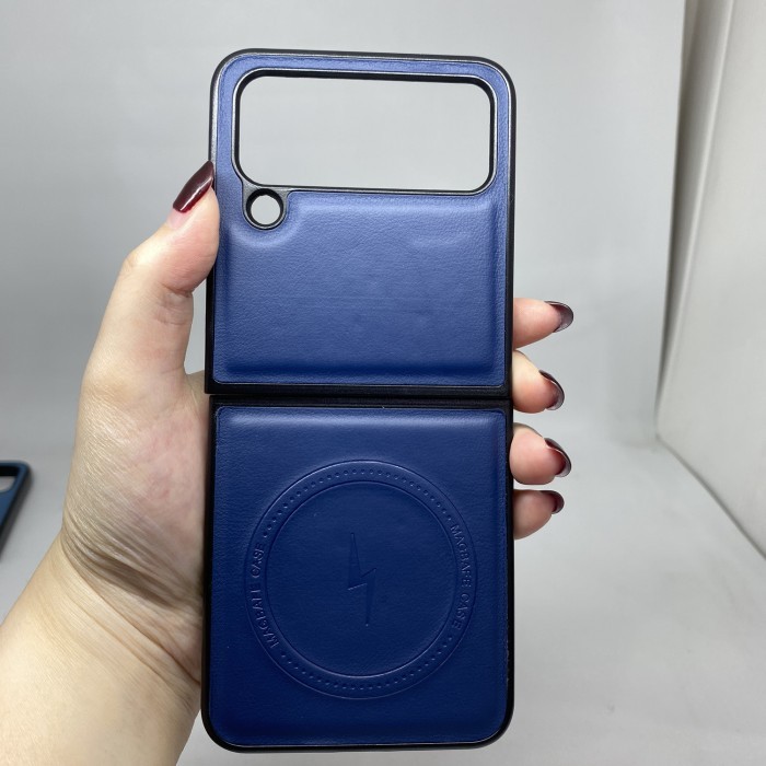 Case Magsafe Samsung Galaxy Z Flip 4 Galaxy Z Flip 3 Leather Case