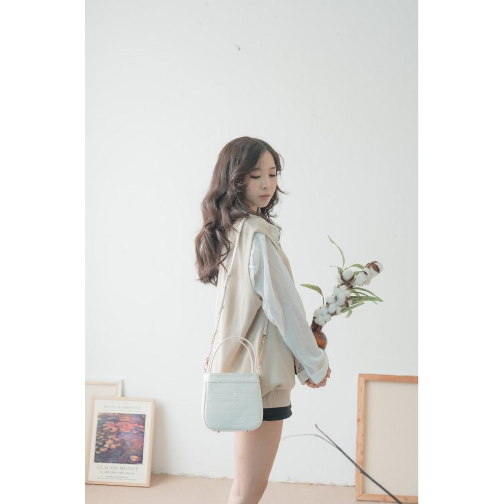 Vallice - Mini Valencia Croco Bag