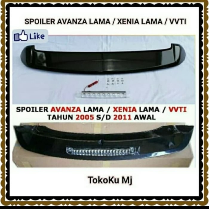 Spoiler Belakang Mobil Avanza/Xenia 2004 Sampe 2011