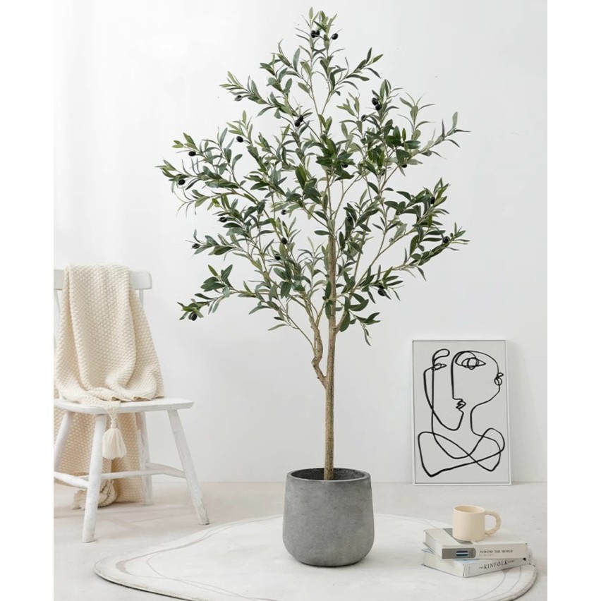 Olive Tree Faux Artificial Plant