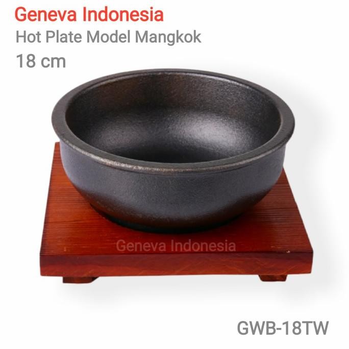 Hot Plate - Piring Steak Model Mangkok GWB-18 Homeline KTS