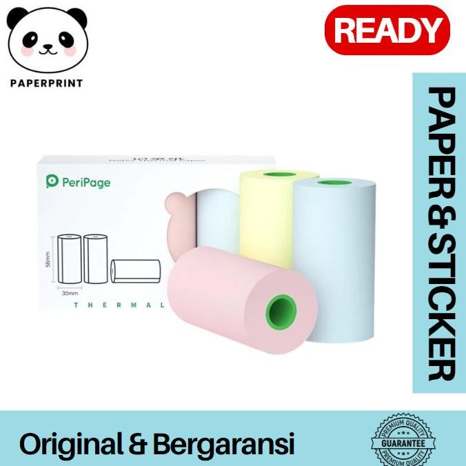 

Sale Kertas Sticker Thermal Peripage Original 57X30Mm Mini Printer