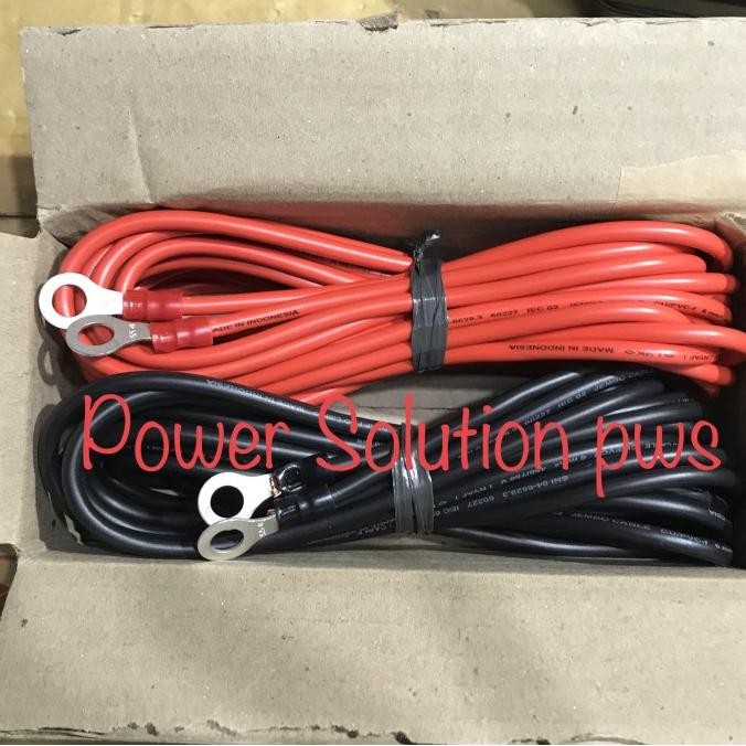 Jumper Kabel Aki 5 meter 6mm Ring O