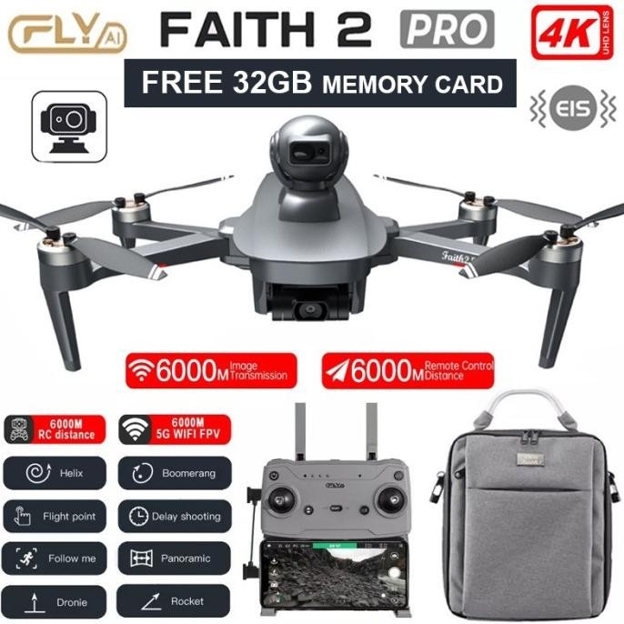 C-Fly Cfly Faith 2 Pro Gps 6Km Wifi Fpv Drone With 3-Axis Gimbal 4K Fr