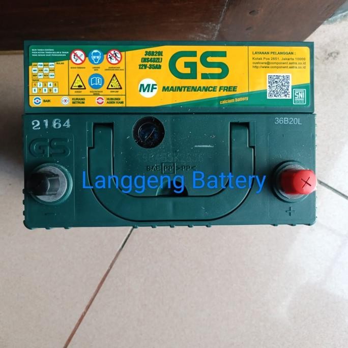 Aki Mobil Jazz, Freed, Erta, Xpander GS Astra MF NS40ZL Aki kering