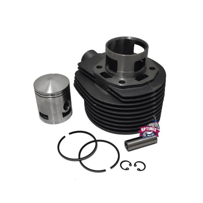 Blok Silinder Komplit Cylinder Piston DanMotor L5 Vespa Super SprintPx