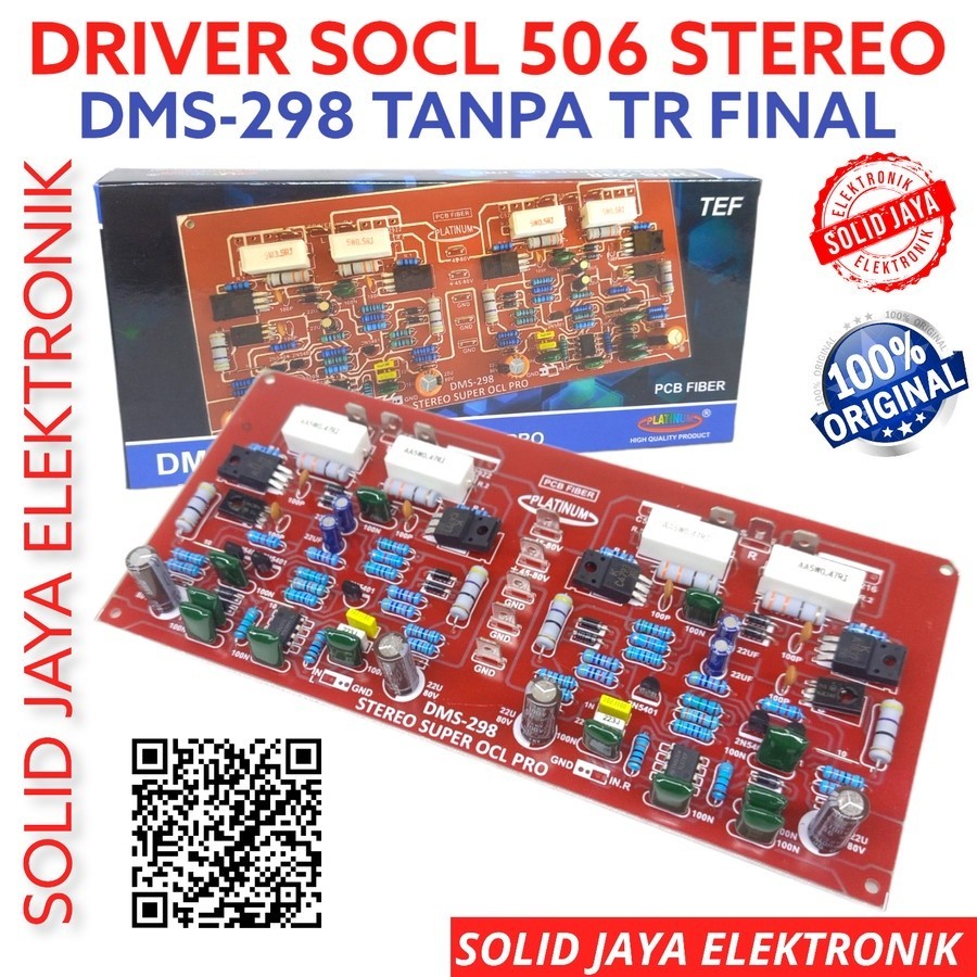Kit DRIVER POWER SUPER OCL 506 TEF PRO STEREO TEF POWER AMPLIFIER AMPLI-506 506 PRO SUPER OCL 506 ST