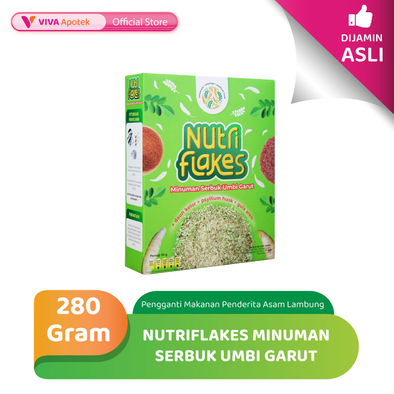 

Nutriflakes Minuman Serbuk Umbi Garut (280 Gram)