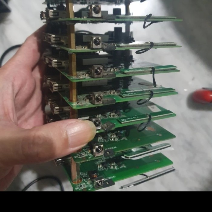 STB mining rig armbian B860H V1/2 via wifi