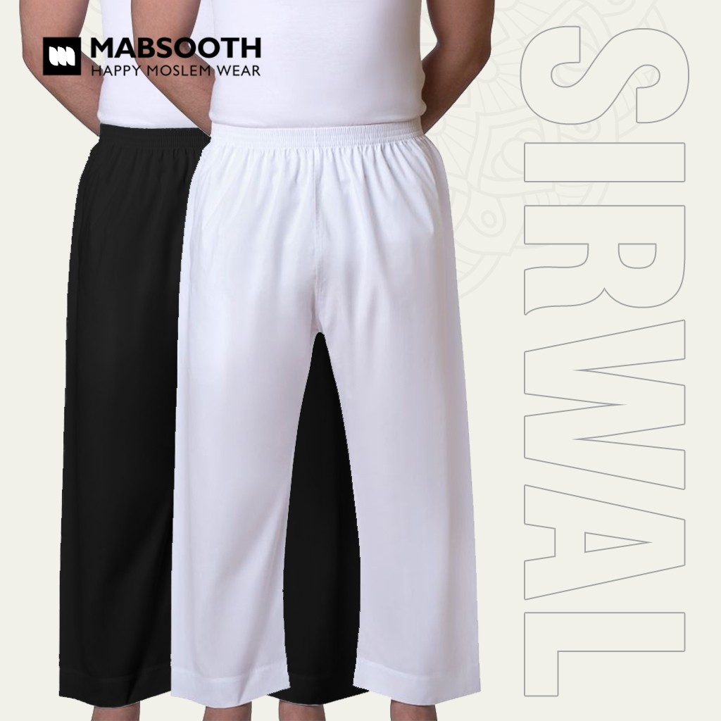 Bawahan Cowok Muslim Clana Srwal Ptia Bestseller Jogger Remaja Laki2 Celama Sirwal Basic Formal Crla