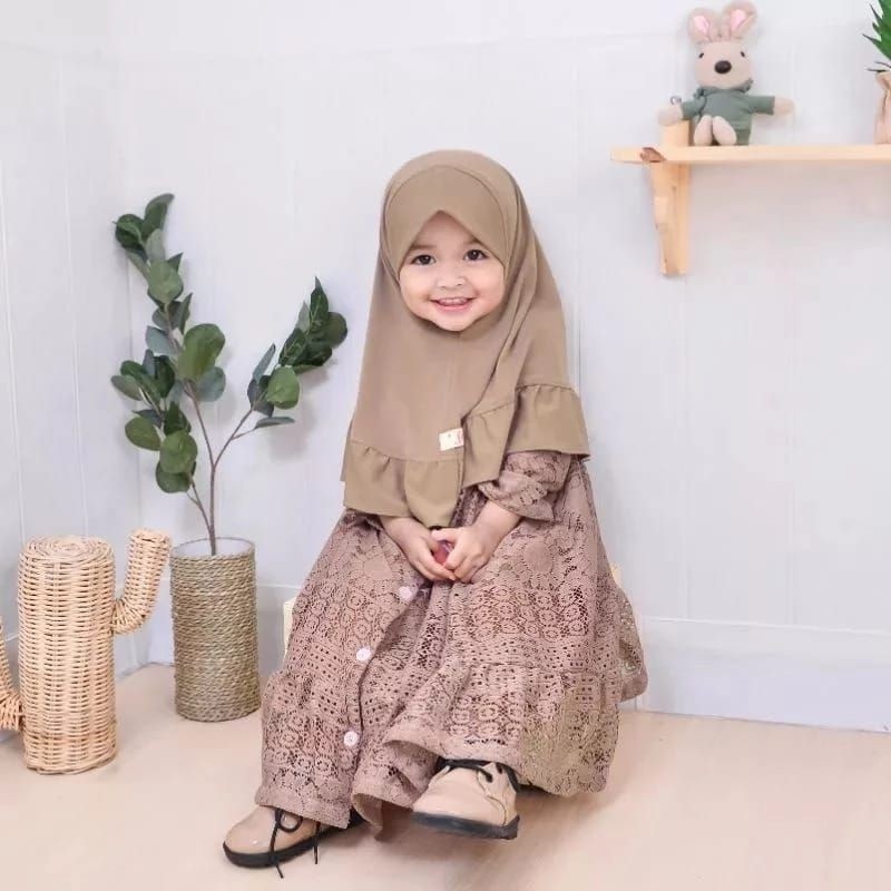 Gamis Anak Gamis Anak Perempuan Pakaian 3 4 Tahun 8 7 1 10 5 Cewek Tanggung Umur 9 12 Thn Terbaru 20