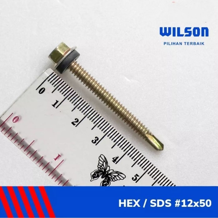 Baut Roofing Baut Baja Ringan Skrup Baja Ringan Skrup Roofing 5Cm 5 Cm