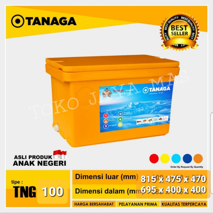 Coolbox Tanaga / Cooler box / Tempat Es 100 Liter