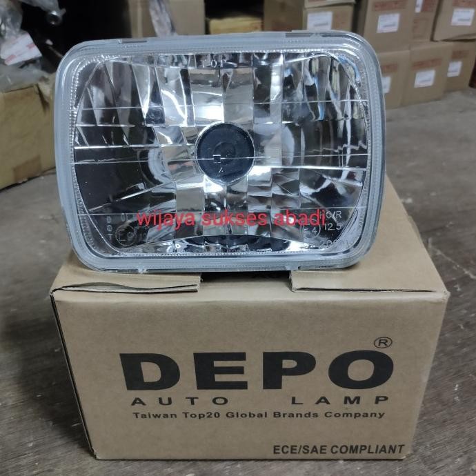 head lamp taft gt lampu depan taft gt l300 model kristal merk DEPO