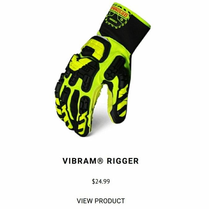 Sale Sarung Tangan Safety Ironclad Vibram Ringer Gloves Ironclad Original