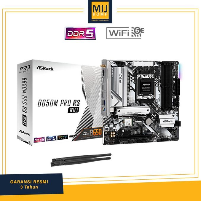 TERMURAH - MB MOTHERBOARD ASROCK B650M PRO RS WIFI
