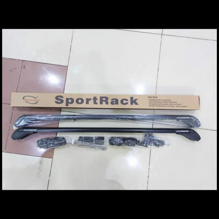 GRATIS ONGKIR PAKET ROOF RACK & CROSS BAR JEPIT BODY ORI PLATINUM KIJANG SUPER 