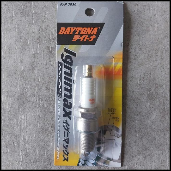 GRATIS ONGKIR BUSI DAYTONA DOUBLE IRIDIUM KAWASAKI NINJA 150 SS R RR 2 TAK - SUZUKI SATRIA LUMBA RU 