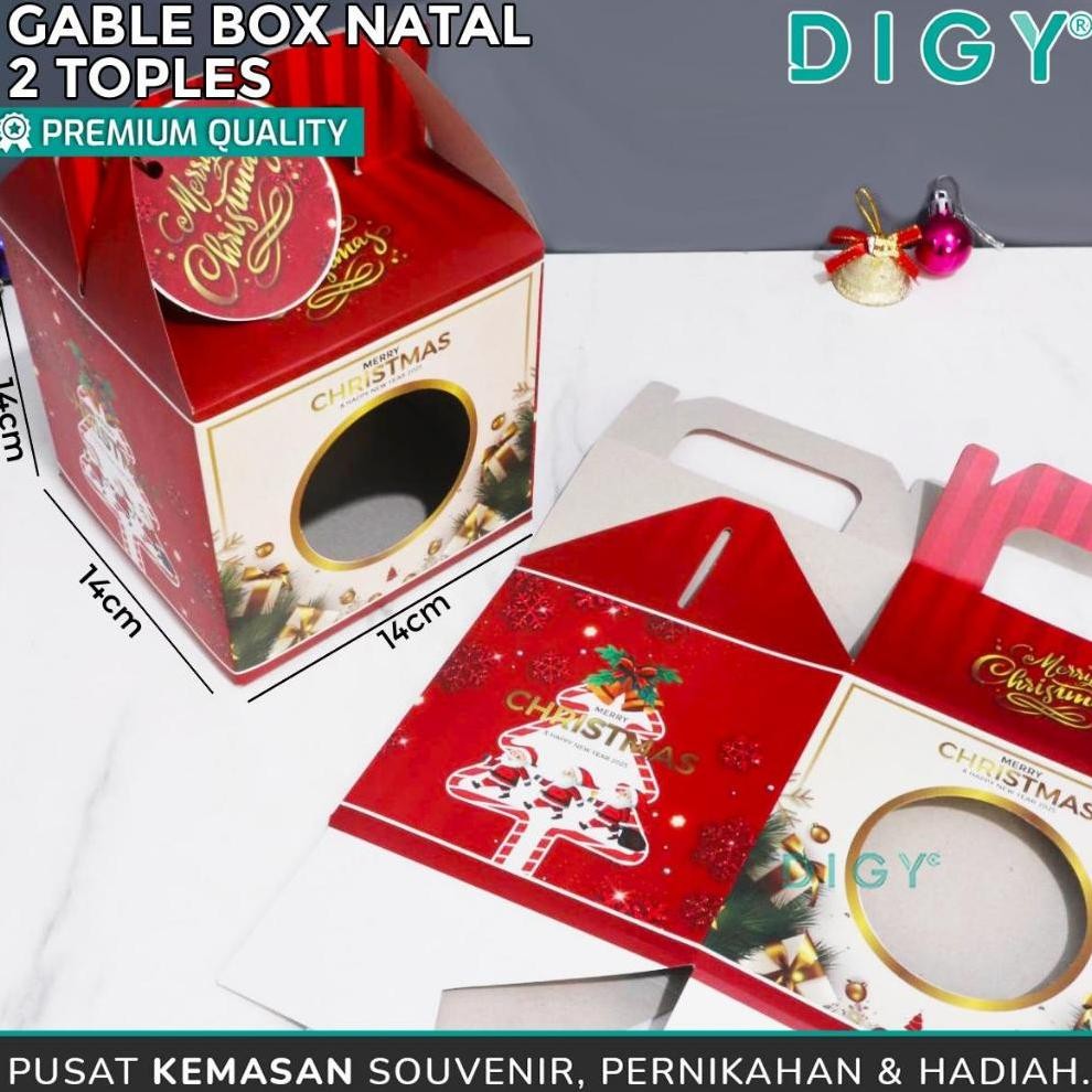 

Beli 2 Lebih Murah Gable Box Natal / Kotak Cookies Kado Natal / Kotak Jinjing Natal / Kado Kue Natal Tahun Baru Chrismast Termurah