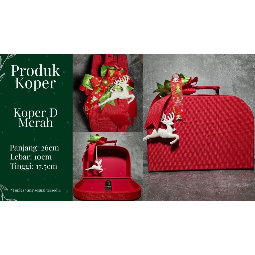 

12.12 Gratis Ongkir Extra Koper D Natal Imlek / Box Hampers Parcel Kotak Kue Kering Natal Imlek Termurah