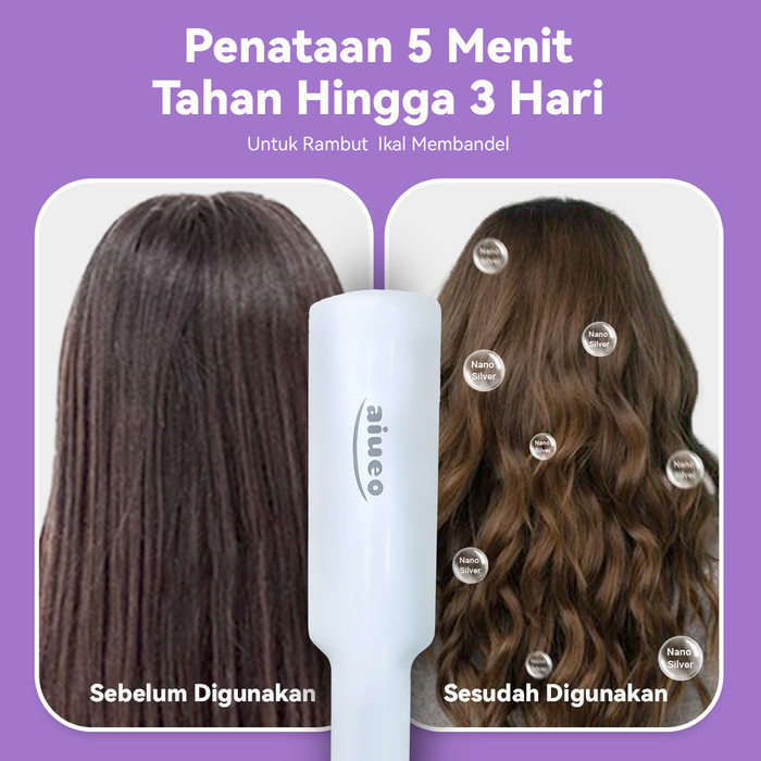 [Exellent] Aiueo Catokan Rambut Lurus 957 Alat Catok Rambut Pro