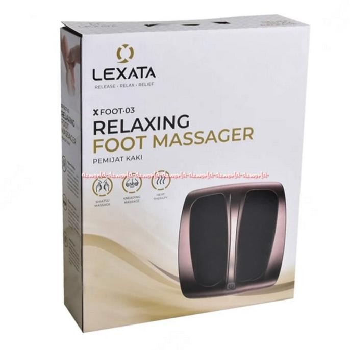 

Lexata Xfoot 03 Relaxing Foot Massager Alat Terapi Pemijat Urut Kaki