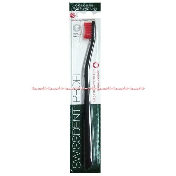 

Swissdent Profi Toothbrush Color Soft Medium Sikat Gigi Ujung Kecil