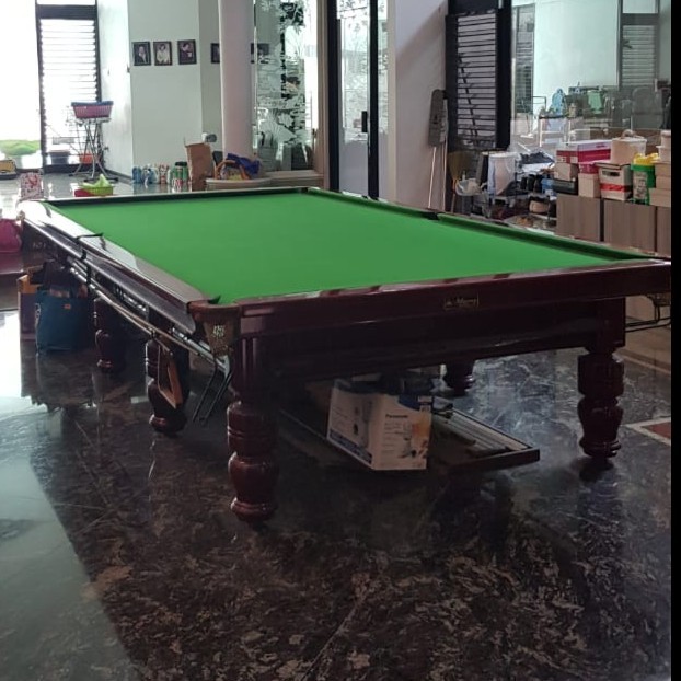 [SECOND/BEKAS] Snooker Renaissance 12ft Pool Table - Meja Billiard Billiar 12 feet