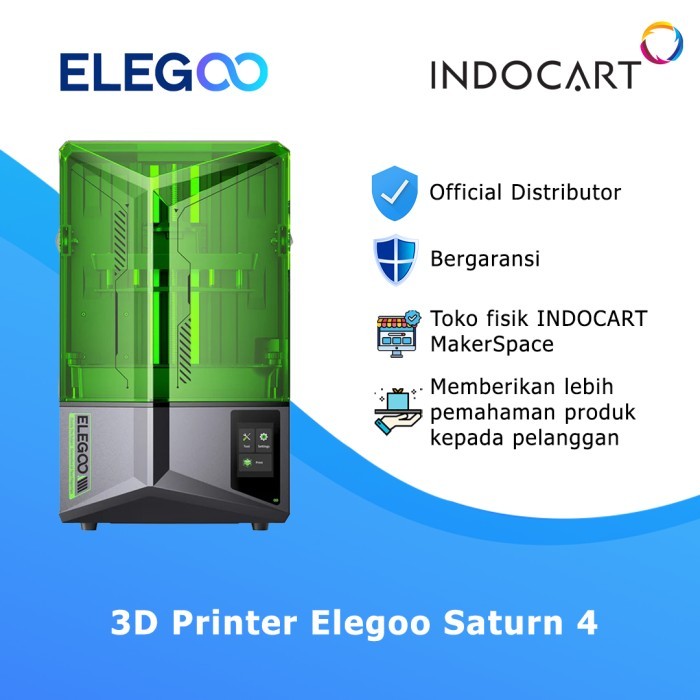 3D Printer ELEGOO Saturn 4 12K 10-inch Mono LCD with COB & Fresnel Collimating Lens