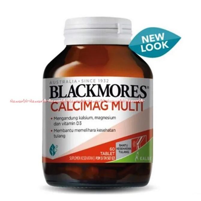 

Blackmores Calcimag Multi 60Tablets Vitamin D Suplemen Untuk Tulang