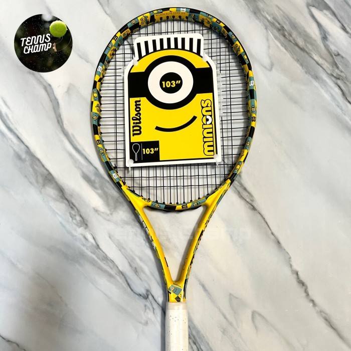 Raket Tenis Wilson Minion 103/Tennis Racket Wilson Original 2024 Yello