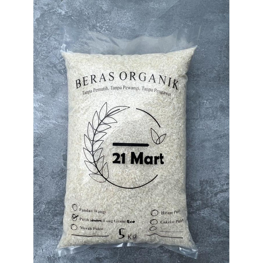 

Beras Putih - Organik - Kemasan 5kg [terbaik]