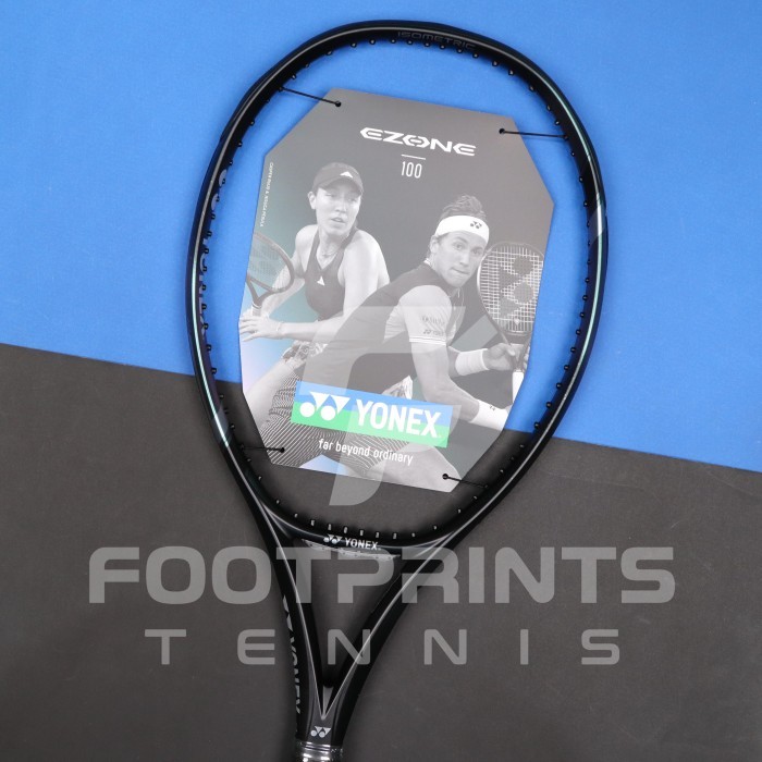 Raket Tenis Yonex Ezone 2024 Aqua Night Black 100 Tennis Racket 300 gr