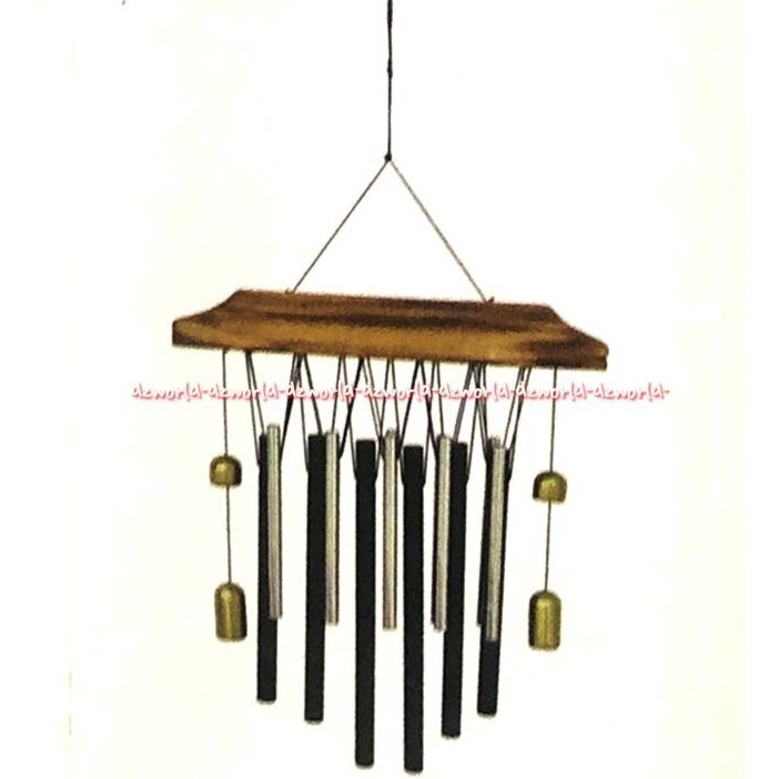 

Krisgarden Windchime Historia 52cm Black Genta Angin Lonceng