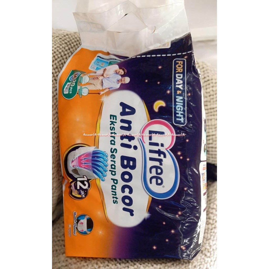 

Lifree Popok Celana Extra Serap Diapers Dewasa Life Free Liffree M20