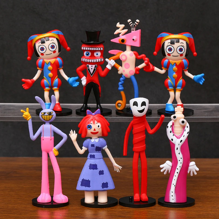 Digital Circus Figure Set / Mainan Digital Circus Kualitas Premium