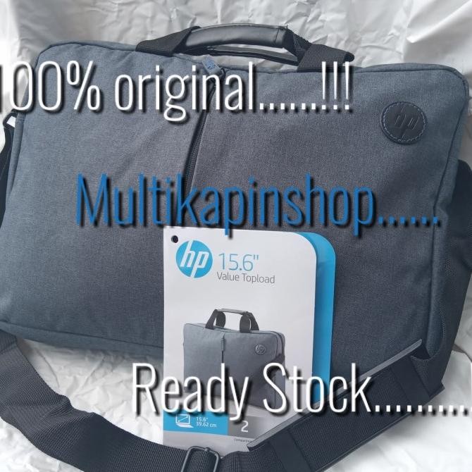 Promo Tas Laptop Hp Original New Slempang 15.6 Inch Bisa Buat 14 Inch