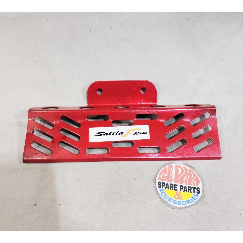 Cover tutup radiator Satria FU Variasi Limited Item Barang Langka Spare Part Motor Klasik