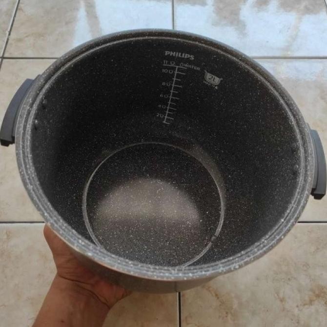 Promo Philips Panci Rice Cooker Inner Pot Hd3232 Hd3119 Hd3118 Hd3131 Hd3138 Hd3053 Bakuhanseki Ori 